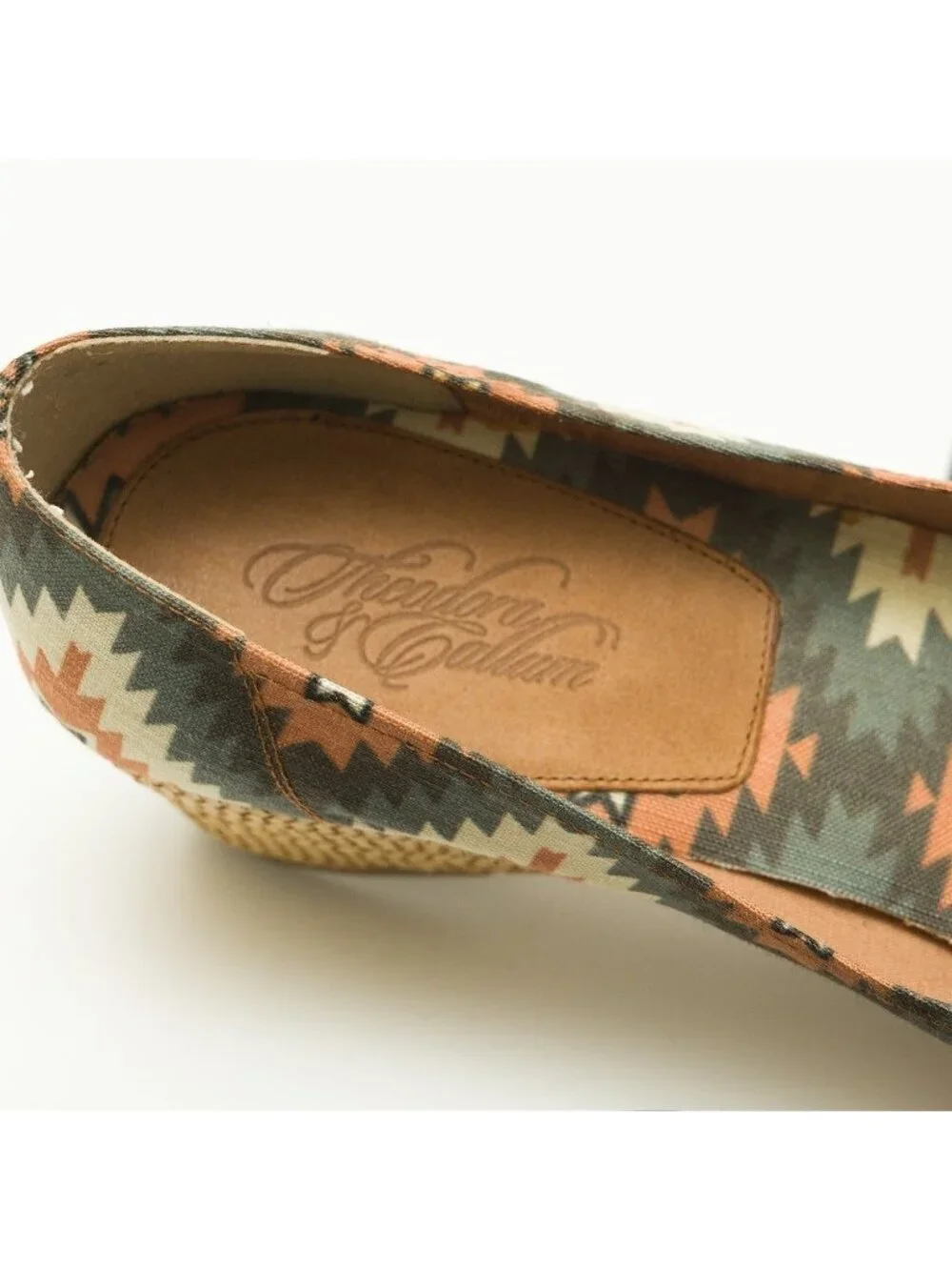 Stuart Weitzman Theodora & Callum Espadrilles Womens 8.5 Shoes Wedges Southwest